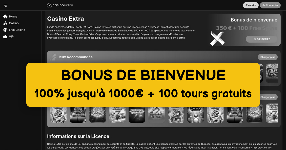 Casino Extra banner